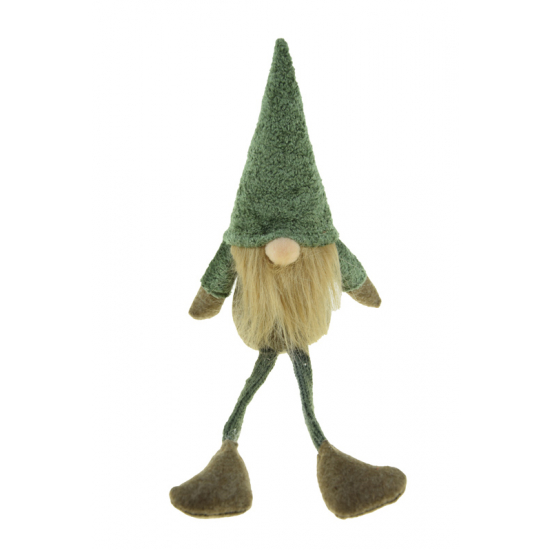 Figura orrmanó plüss 30cm zöld