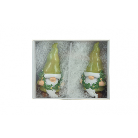 Figura orrmanó poly 5,8cm s/2 zöld