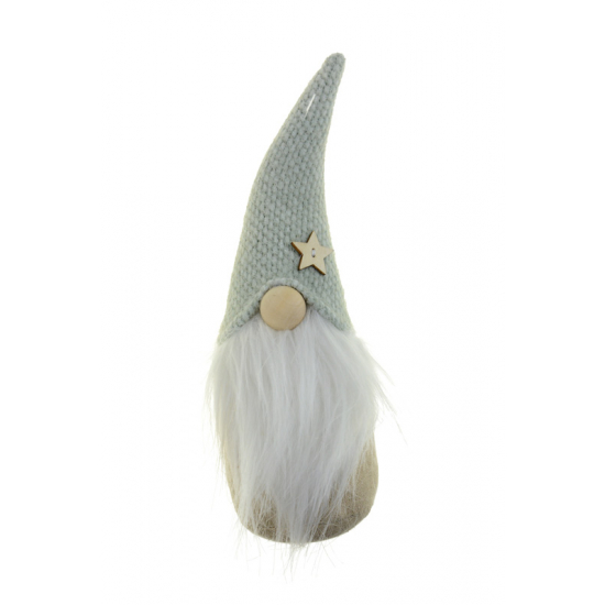 Figura orrmanó texti sapkás 19cm csillaggal menta