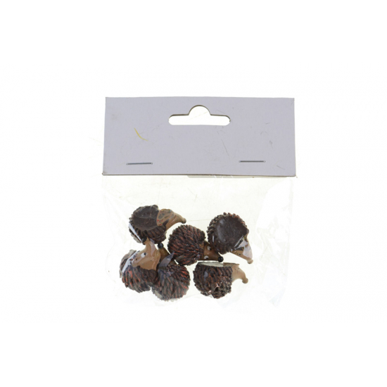 Figura sün poly 2,7*1,9*1,6cm s/6 barna