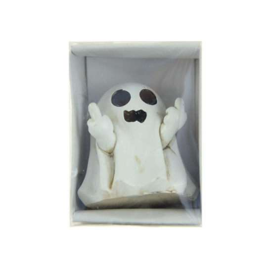 Figura szellem poly 5,5cm fehér