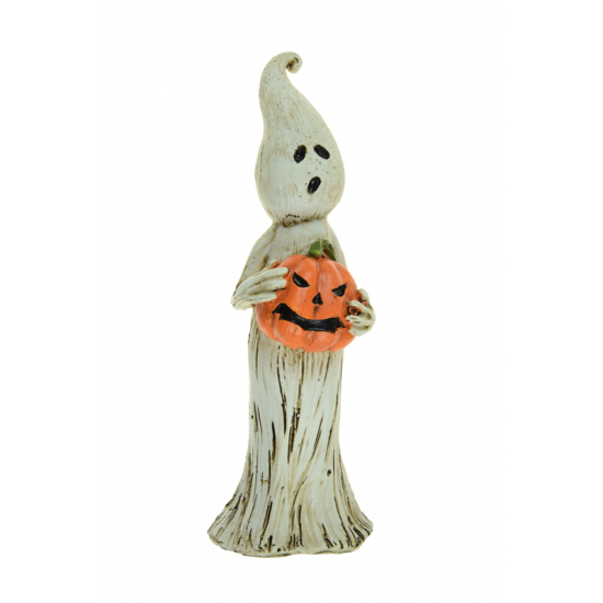 Figura szellem poly 6,4*6,2*19,5cm fehér