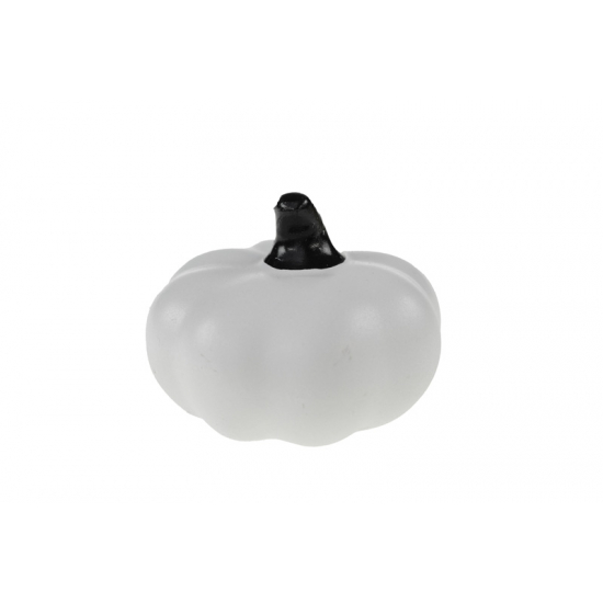 Figura tök poly 7,9*7,7*6 cm fehér
