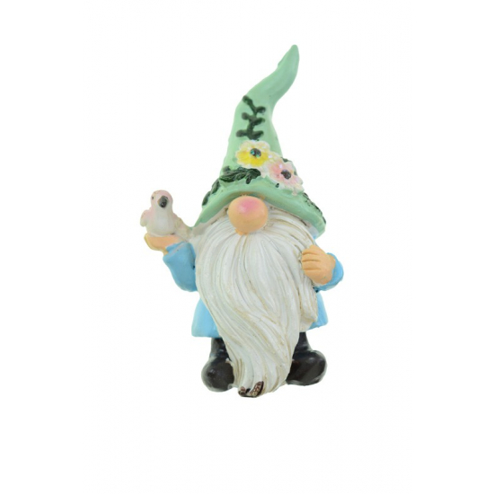 Figura törpe poly 5*4*9cm halványkék