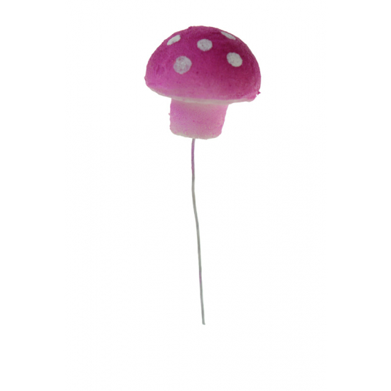 Gomba hab 3.5×3.5 cm lila