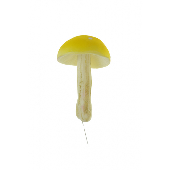 Gomba hab 7×12 cm sárga