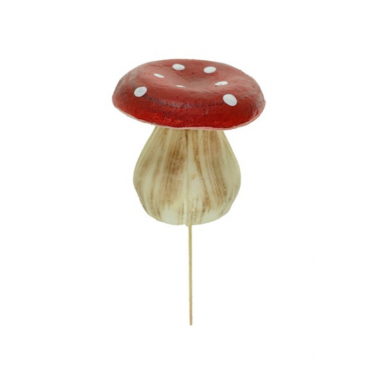 Gomba hab pikk 8.5cm piros