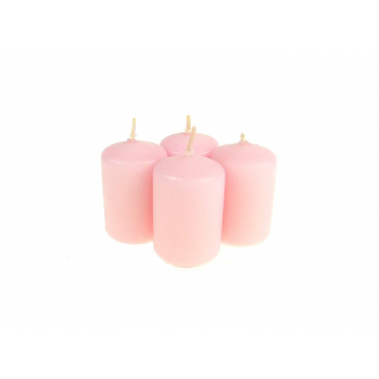 Gyertya adventi matt H40/80 s/4 rose (15)