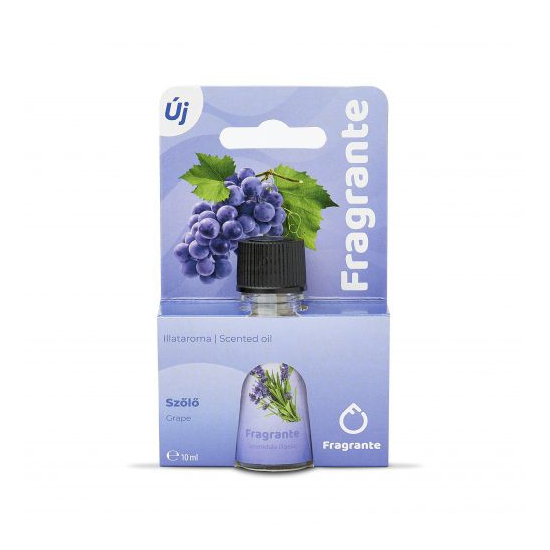 Illóolaj fragrante 10ml szőlő