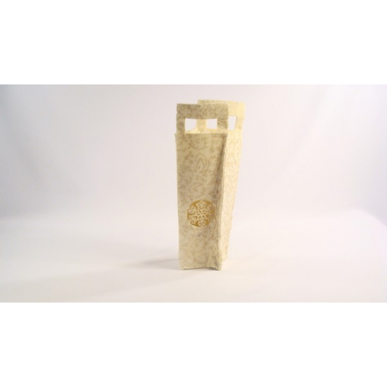 Italtartó filc glitteres mintás 35cm fehér