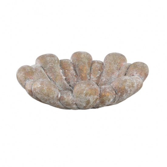 Kaspó cement 25*18*8cm barna