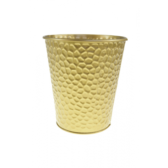 Kaspó fém 50*36*25cm arany