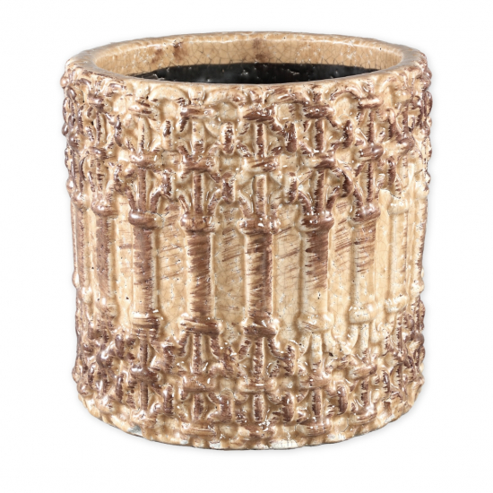 Kaspó kerámia kerek 23,5cm Moroni