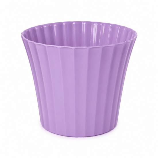 Kaspó műanyag D12 lila