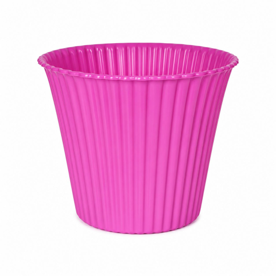 Kaspó muffin műanyag D10 rózsaszín
