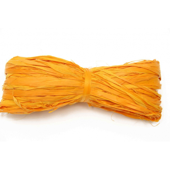 Köteg raffia 50g narancs