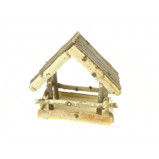 Madárház fa nagy 23cm