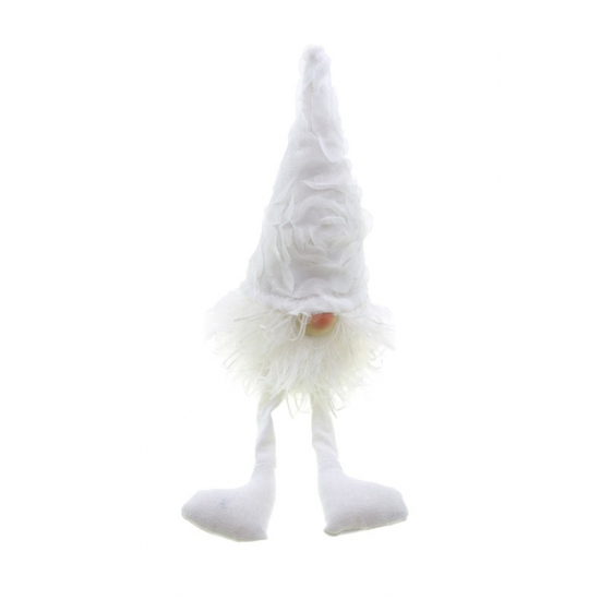 Manó textil 26cm fehér