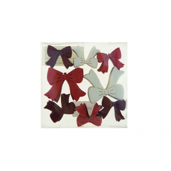 Masni filc 10cm s/32 piros mix
