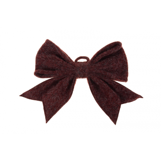 Masni textil 24cm bordó