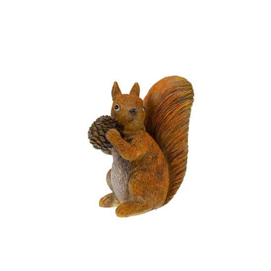 Mókus poly tobozzal 9*11cm barna