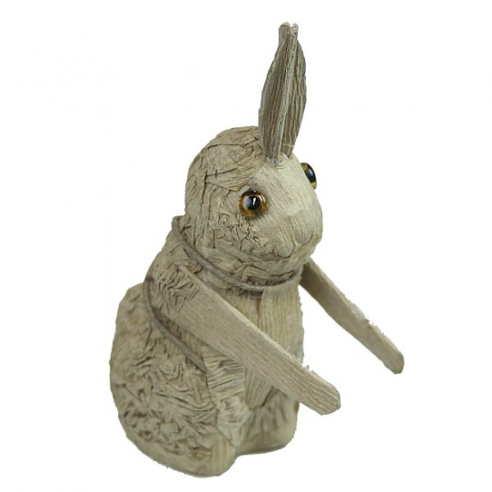 Nyuszi papír 6*12cm natúr Zmrst