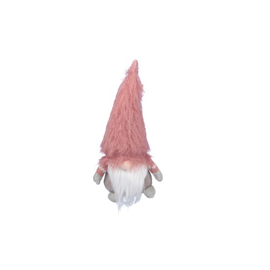 Figura orrmanó 18x36cm ülő pink