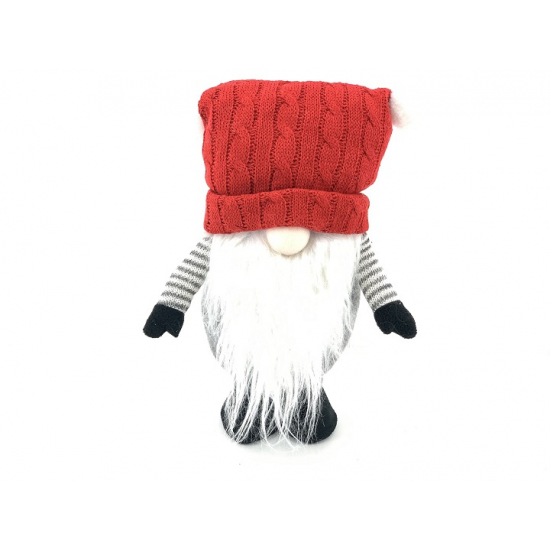 Figura orrmanó ledes álló H32CM piros/szürke