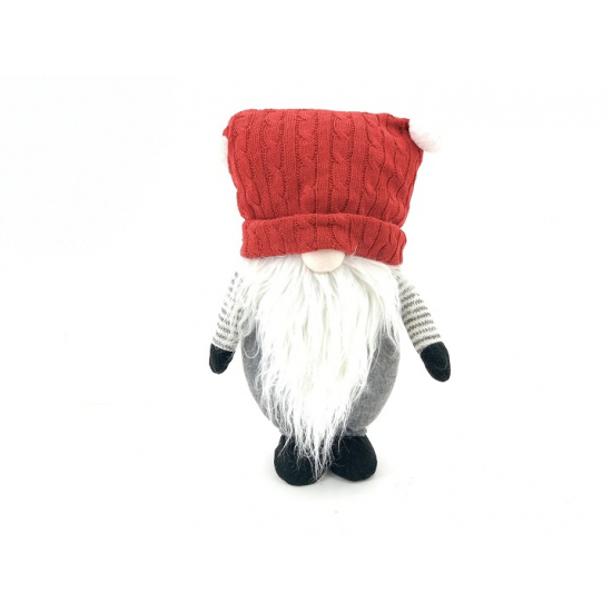 Figura orrmanó ledes álló H40CM piros/szürke