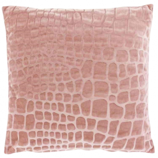 Párna textil 45x45xm rózsaszín