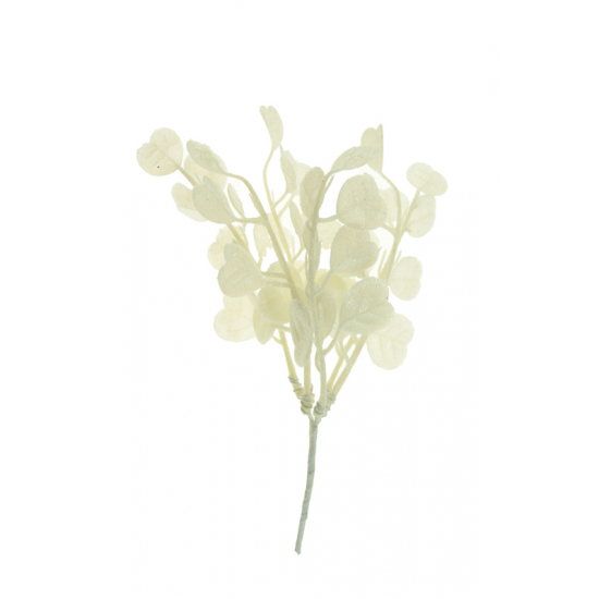 Pick 21cm glitteres fehér