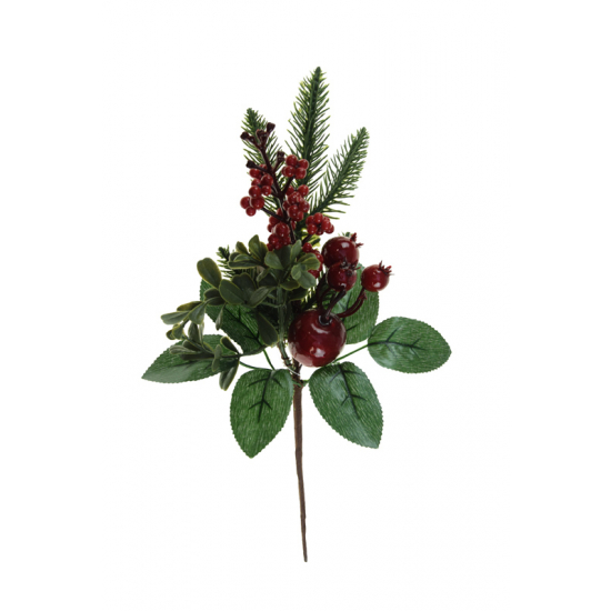 Pick 30cm almával piros/zöld