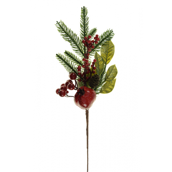 Pick 35cm almával piros/zöld