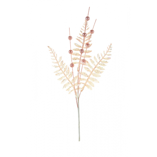 Pick ág műa H30 cm bogyó pink