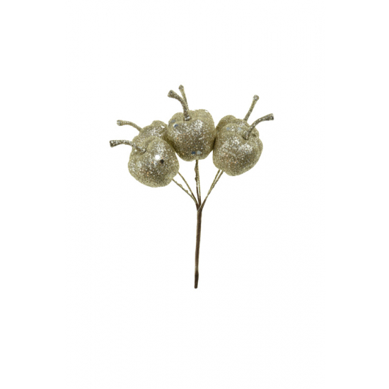 Pick alma 6as 13CM gliltteres arany