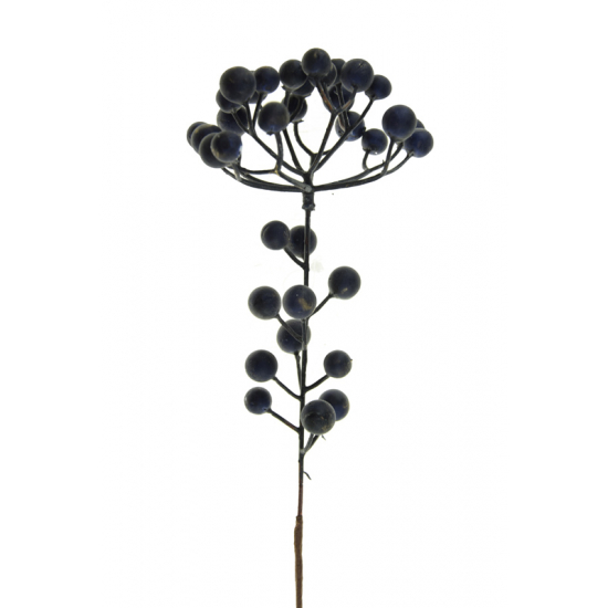 Pick bogyós ág 35cm fekete
