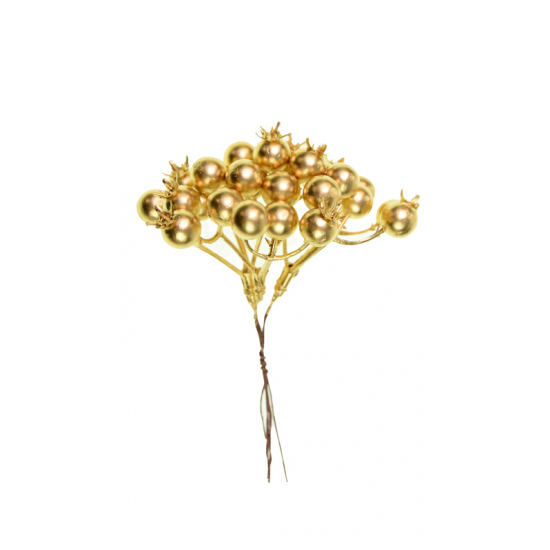 Pick csipkebogyó 14cm arany