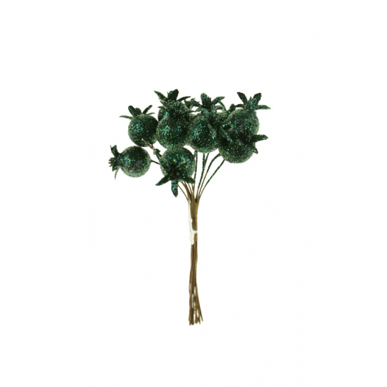 Pick csokros bogyó 10CM kicsi s.zöld