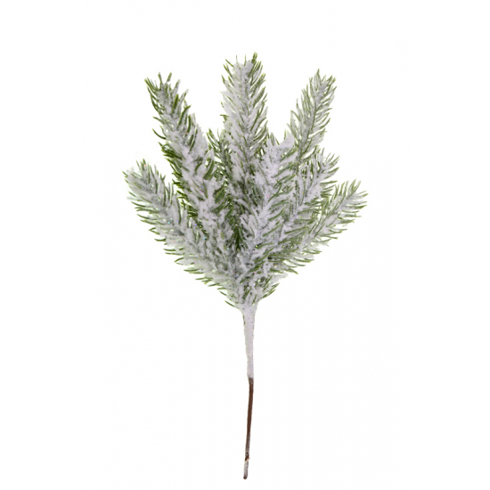 Pick fenyő 28cm havas zöld