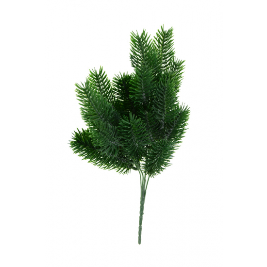 Pick fenyő ág 33cm zöld