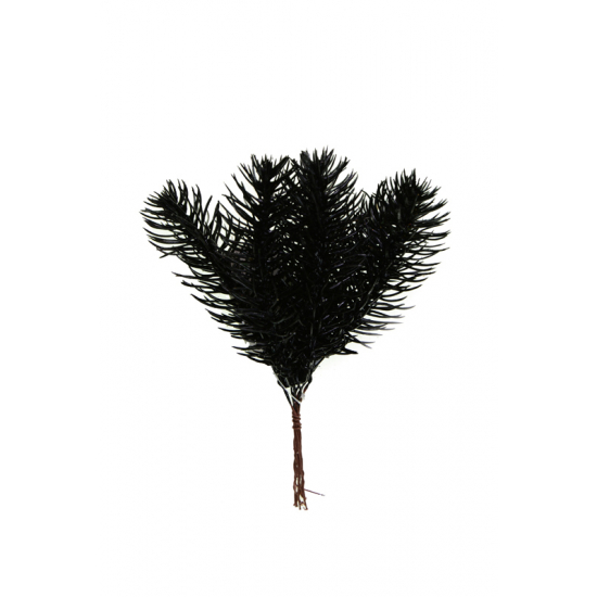 Pick fenyőág 19cm fekete