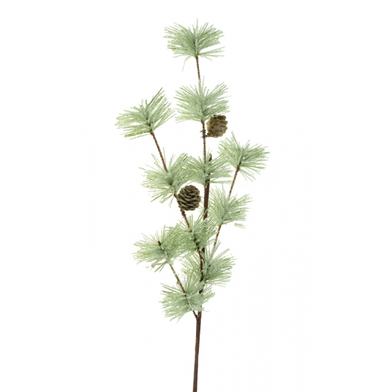Pick fenyőág 62cm tobozzal barna/zöld