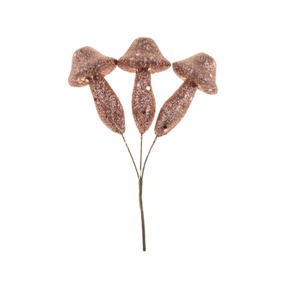 Pick gomba 3as 16CM glitteres mályva