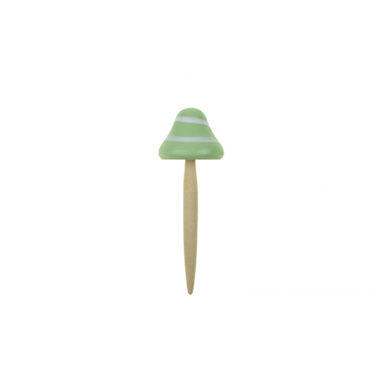 Pick gomba fa csúcsos 10*3*3cm zöld