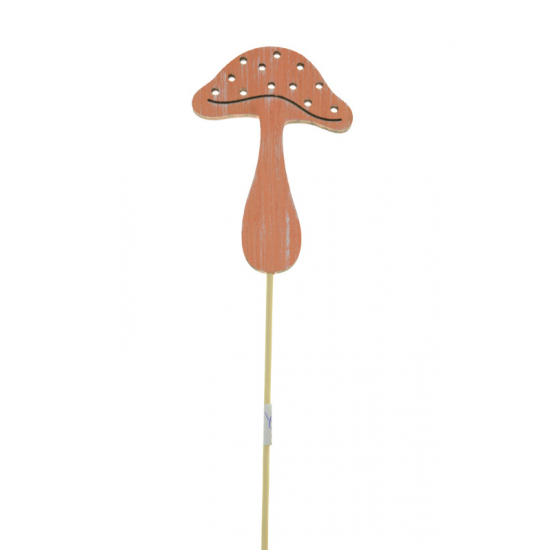 Pick gomba fa 7*20cm narancs