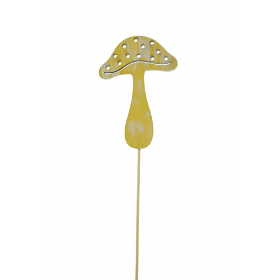 Pick gomba fa 7*20cm sárga