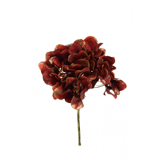 Pick hortenzia csokor 27cm piros