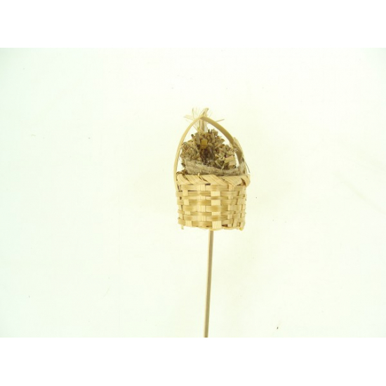 Pick kosár zöldséggel 25cm natúr