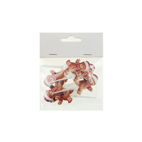 Pick maci poly 4cm s/6 barna