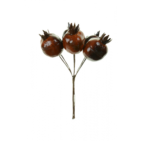 Pick naspolya 13,5cm 6fej barna